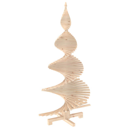 Houten kerstboom KOTKA 180 cm Massief grenenhout Natuurlijk