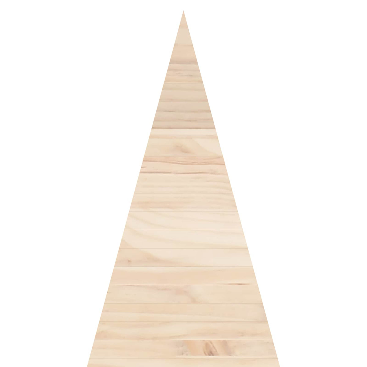 Houten kerstboom KOTKA 210 cm Massief grenenhout Natuurlijk