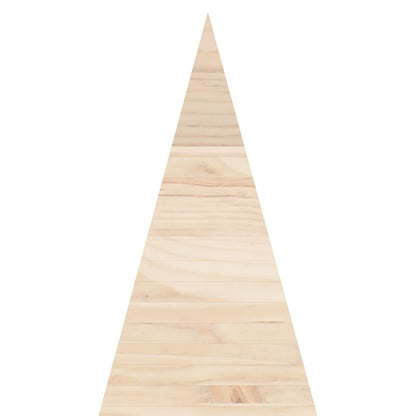 Houten kerstboom KOTKA 210 cm Massief grenenhout Natuurlijk