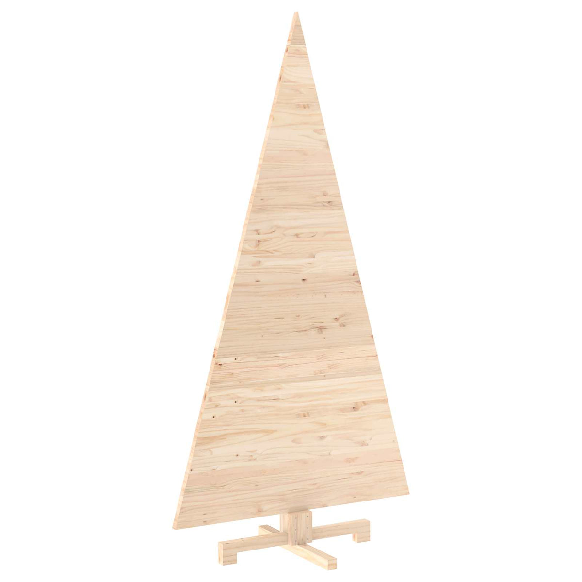 Houten kerstboom KOTKA 210 cm Massief grenenhout Natuurlijk