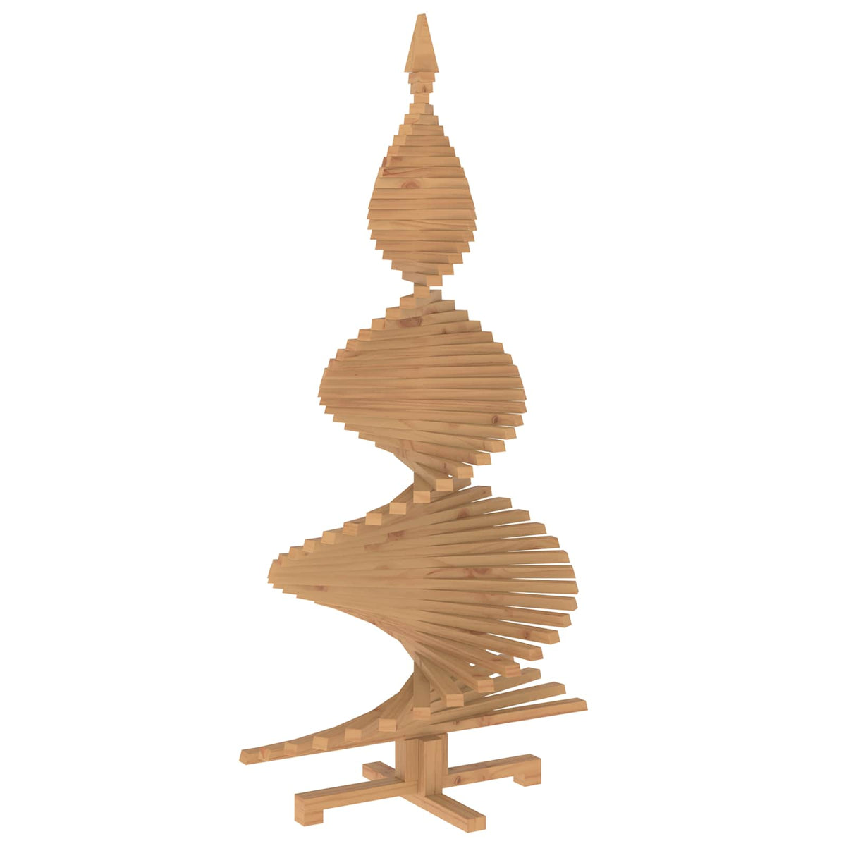 Houten kerstboom KOTKA 150 cm Massief grenenhout