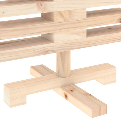 Houten kerstboom KOTKA 90 cm Massief grenenhout Natuurlijk