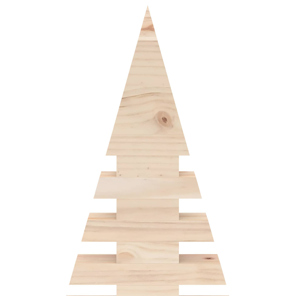 Houten kerstboom KOTKA 90 cm Massief grenenhout Natuurlijk