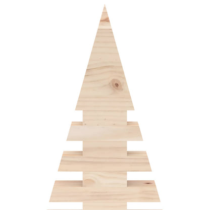 Houten kerstboom KOTKA 90 cm Massief grenenhout Natuurlijk