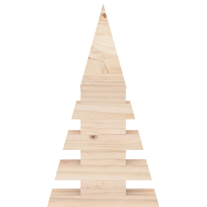 Houten kerstboom KOTKA 180 cm Massief grenenhout Natuurlijk