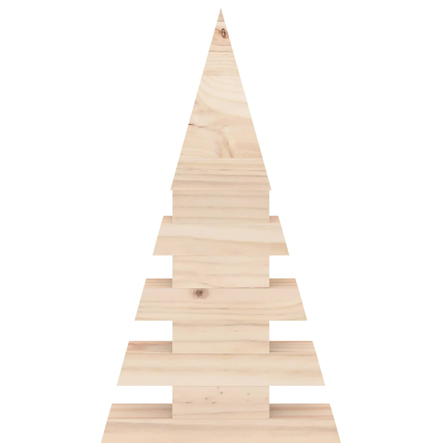 Houten kerstboom KOTKA 180 cm Massief grenenhout Natuurlijk