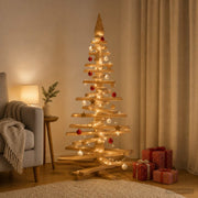 Houten kerstboom KOTKA 150 cm Massief grenenhout