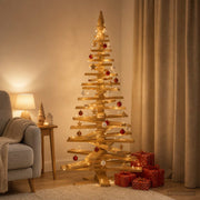 Houten kerstboom 180 cm massief grenenhout