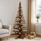 Houten kerstboom 180 cm grenenhout