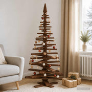 Houten kerstboom 180 cm grenenhout