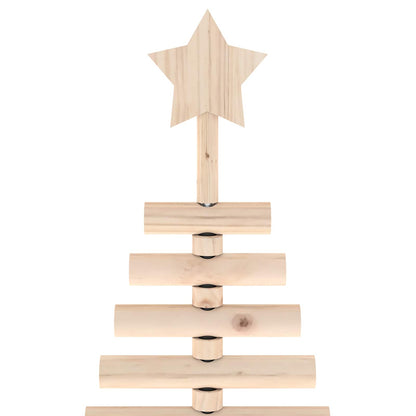 Houten kerstboom KOTKA 90 cm Massief grenenhout Natuurlijk