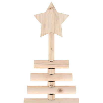 Houten kerstboom KOTKA 150 cm Massief grenenhout Natuurlijk