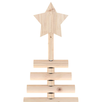 Houten kerstboom KOTKA 180 cm Massief grenenhout Natuurlijk