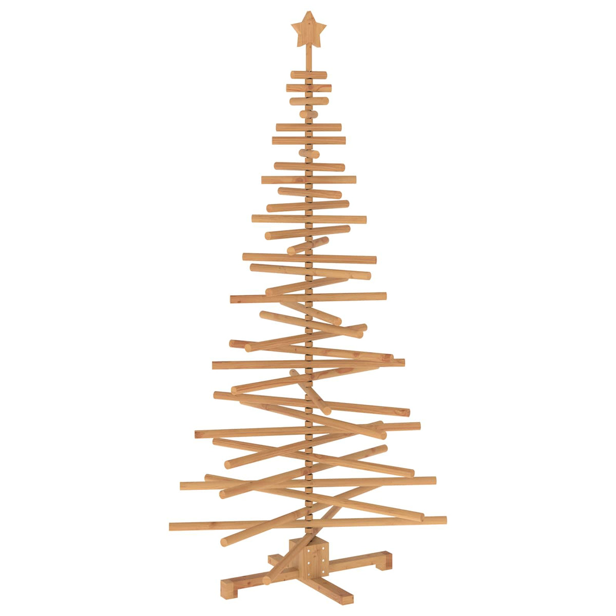 Houten kerstboom KOTKA 180 cm Massief grenenhout