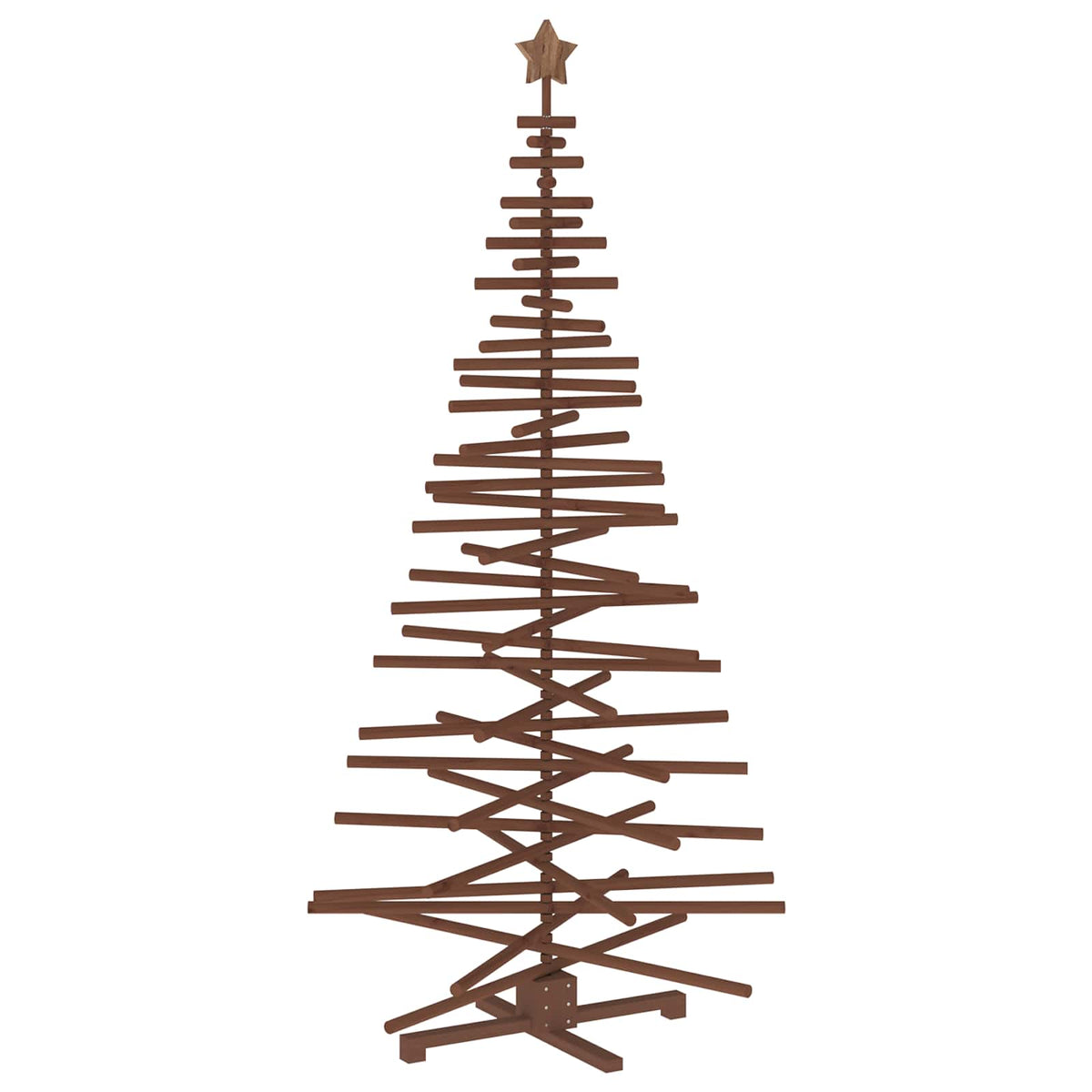 Houten kerstboom KOTKA 210 cm Massief grenenhout