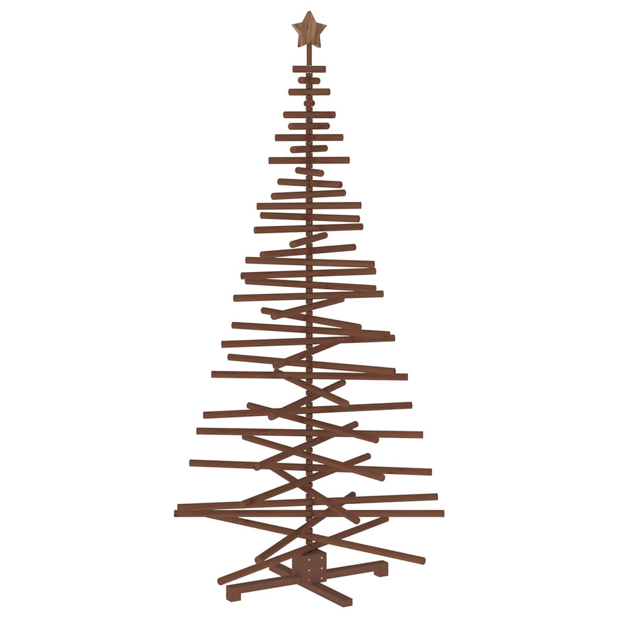 Houten kerstboom KOTKA 210 cm Massief grenenhout