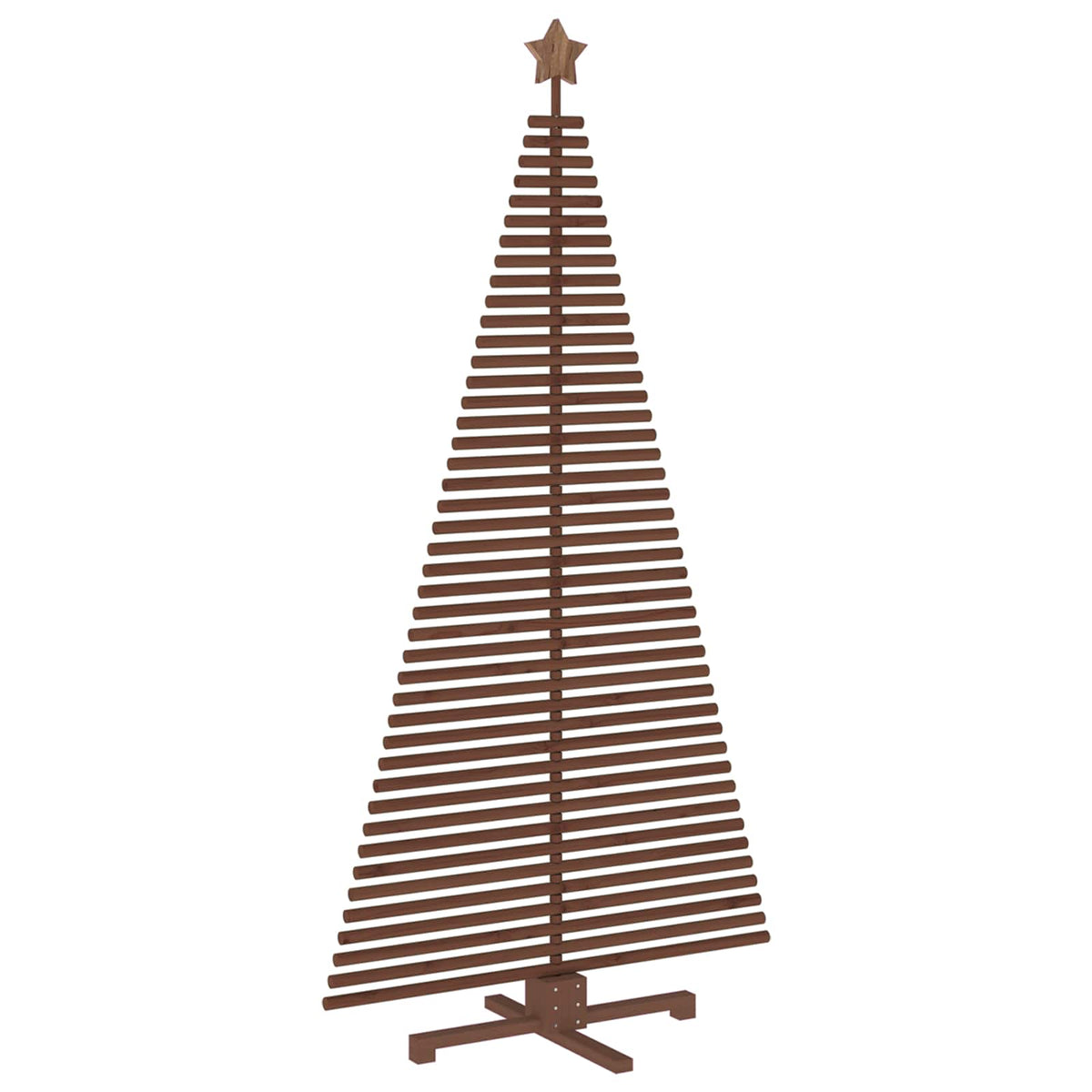 Houten kerstboom KOTKA 210 cm Massief grenenhout