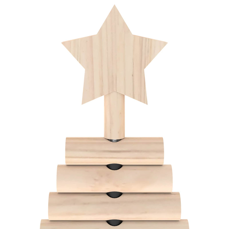 Houten kerstboom KOTKA 60 cm Massief grenenhout Natuurlijk