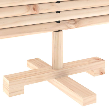Houten kerstboom KOTKA 90 cm Massief grenenhout Natuurlijk