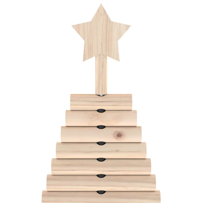 Houten kerstboom KOTKA 90 cm Massief grenenhout Natuurlijk
