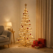 Houten kerstboom 180 cm grenenhout