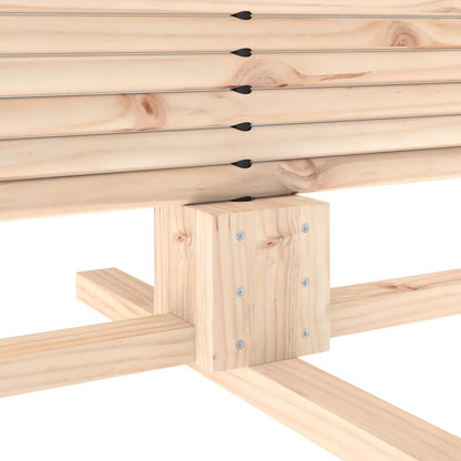 Houten kerstboom KOTKA 210 cm Massief grenenhout Natuurlijk
