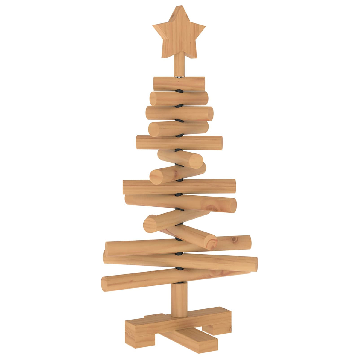 Houten kerstboom KOTKA 60 cm Massief grenenhout