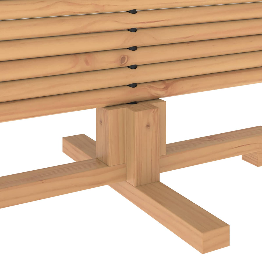 Houten kerstboom KOTKA 150 cm Massief grenenhout