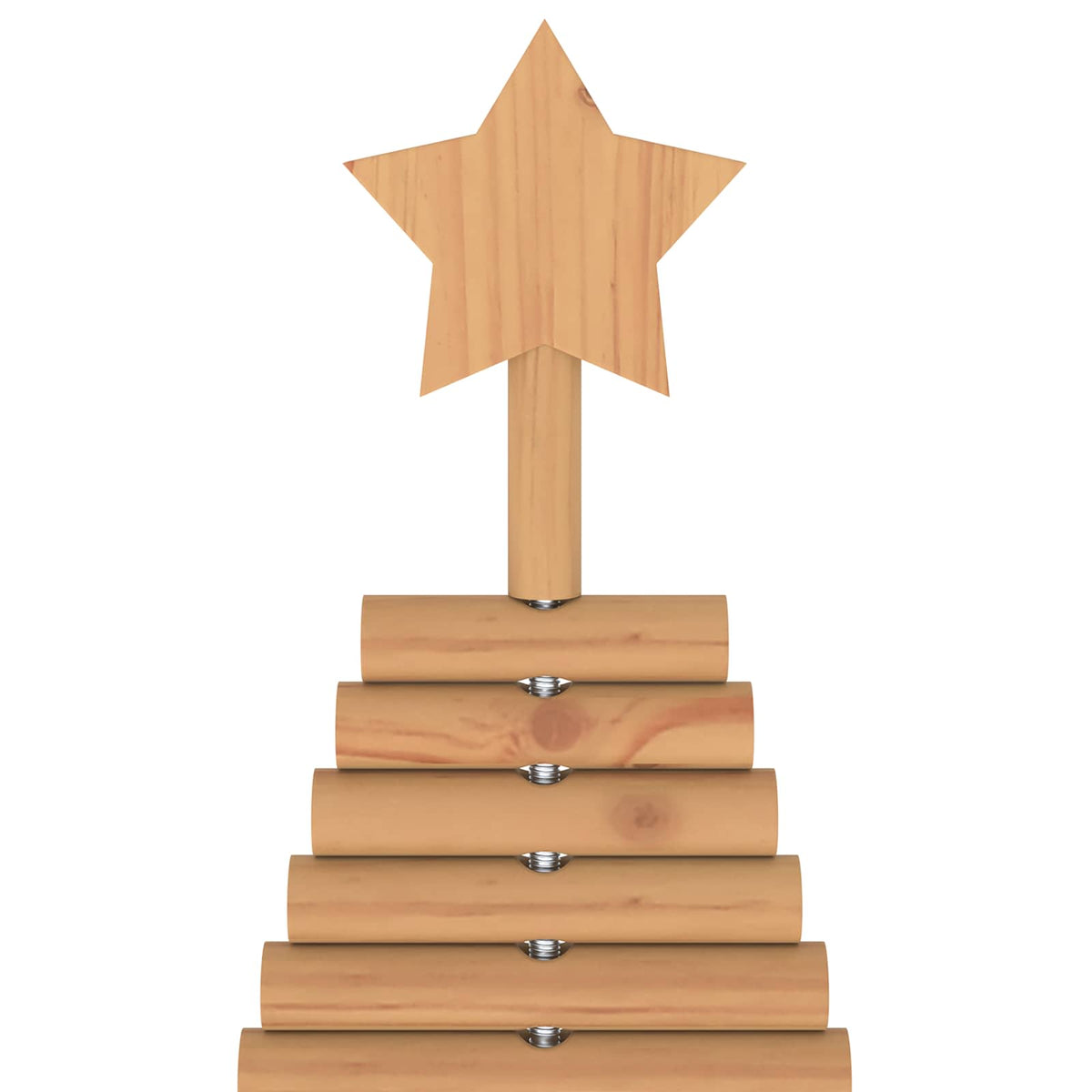 Houten kerstboom KOTKA 150 cm Massief grenenhout