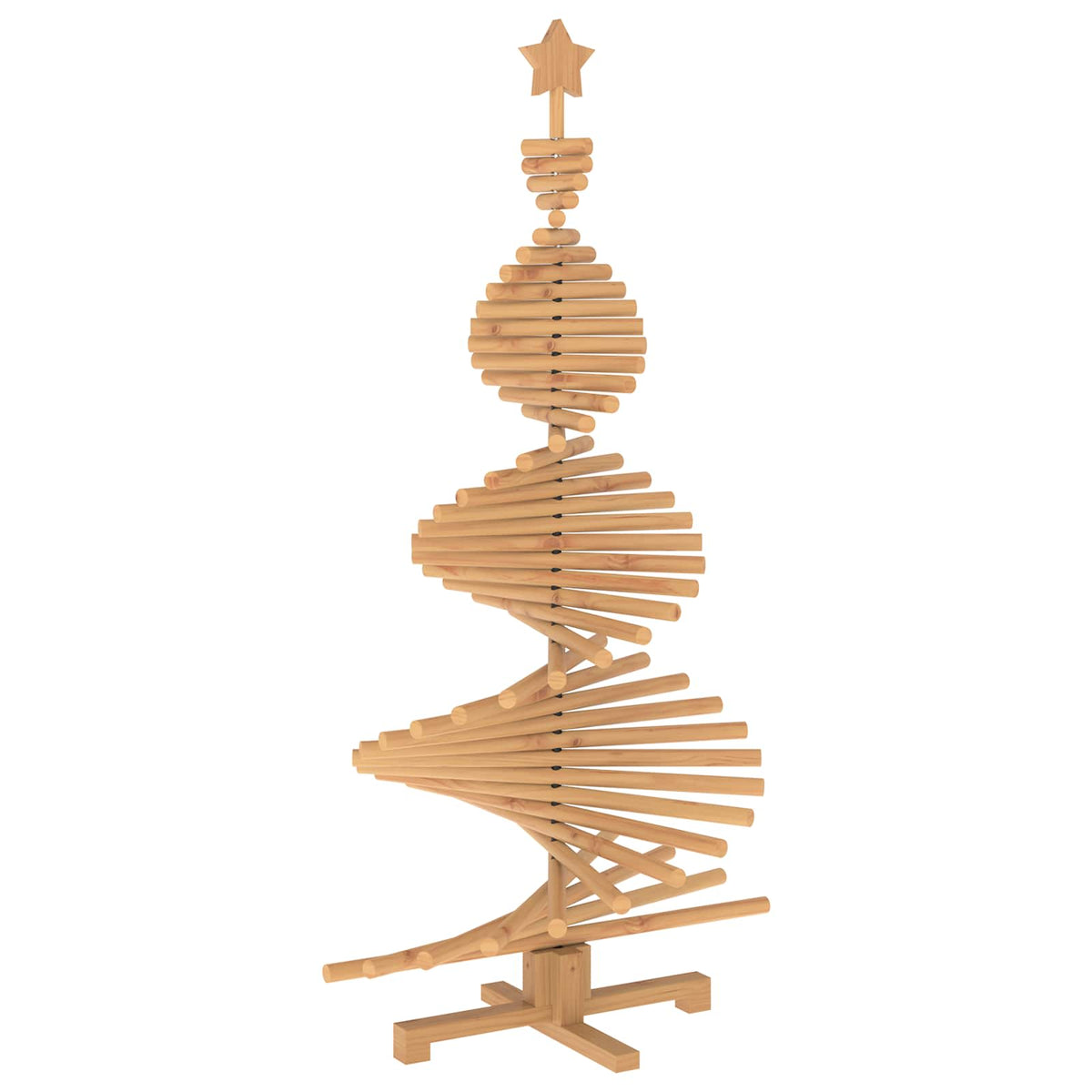 Houten kerstboom KOTKA 150 cm Massief grenenhout