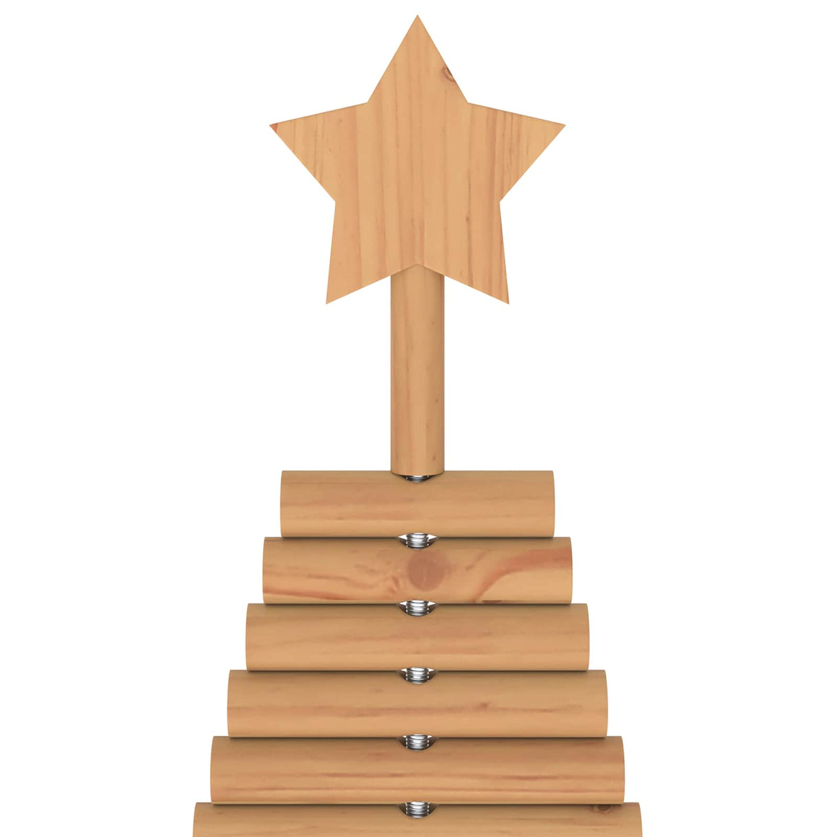 Houten kerstboom KOTKA 180 cm Massief grenenhout