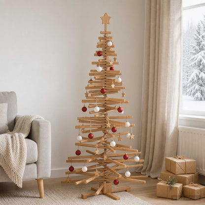 Houten kerstboom KOTKA 180 cm Massief grenenhout