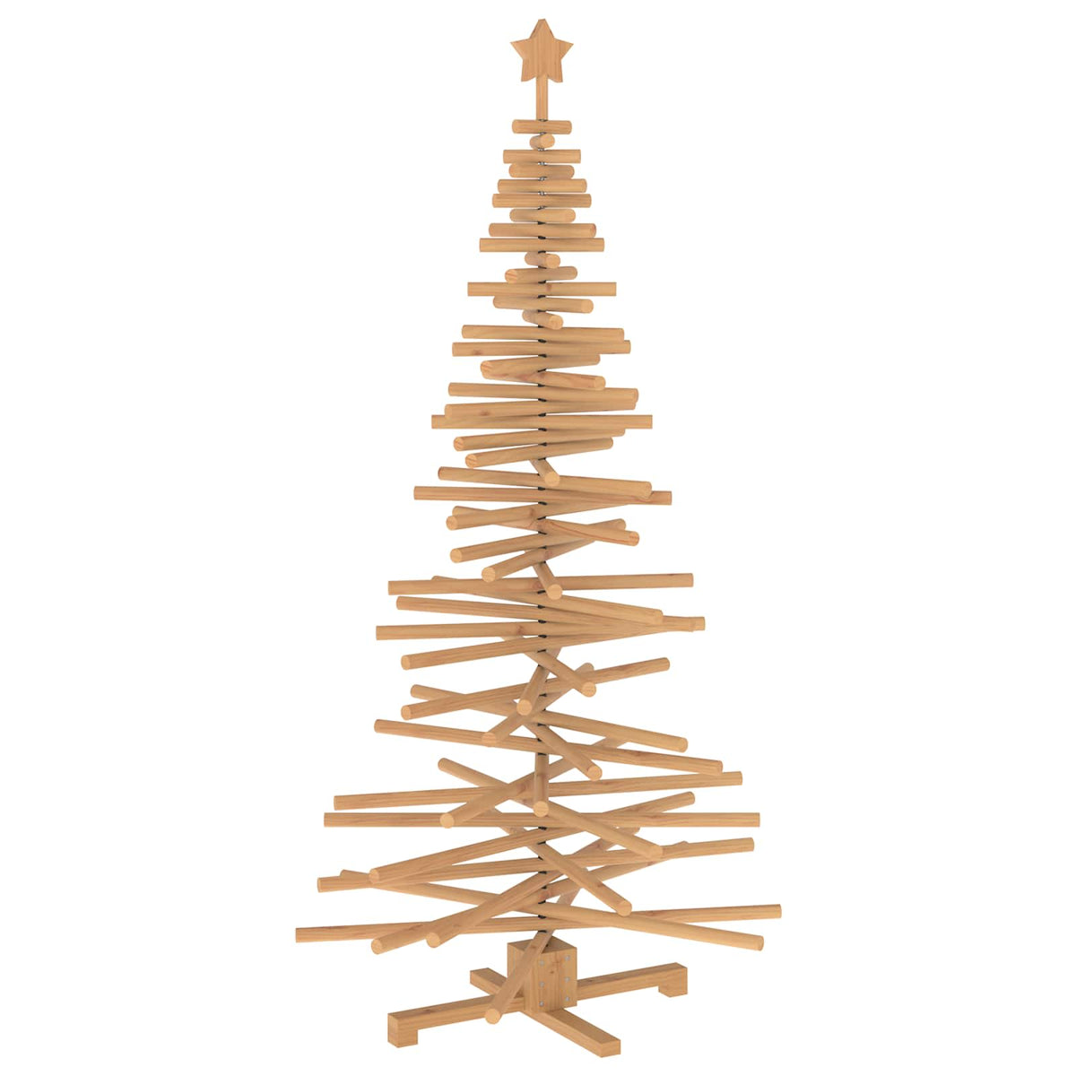 Houten kerstboom KOTKA 180 cm Massief grenenhout