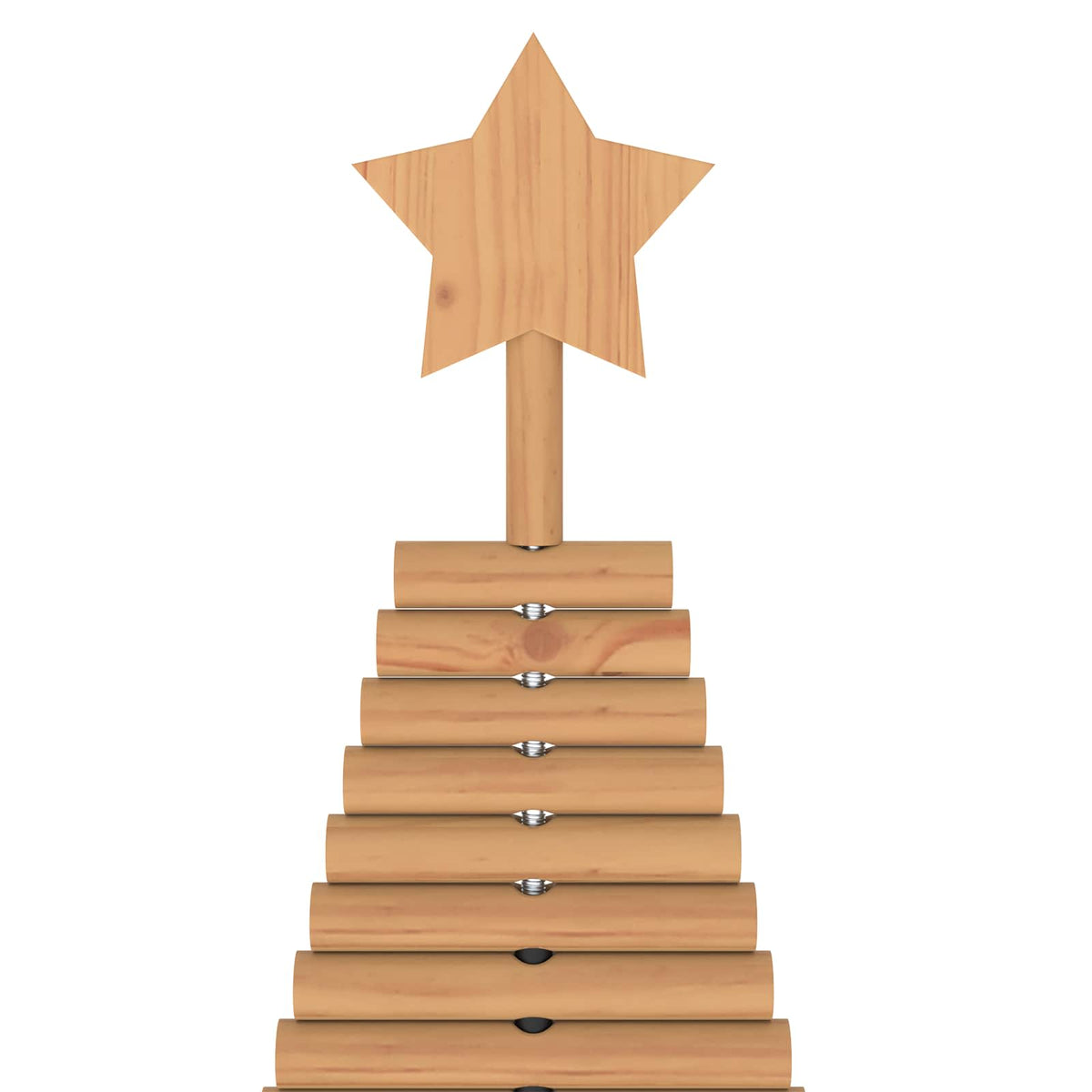 Houten kerstboom KOTKA 240 cm Massief grenenhout