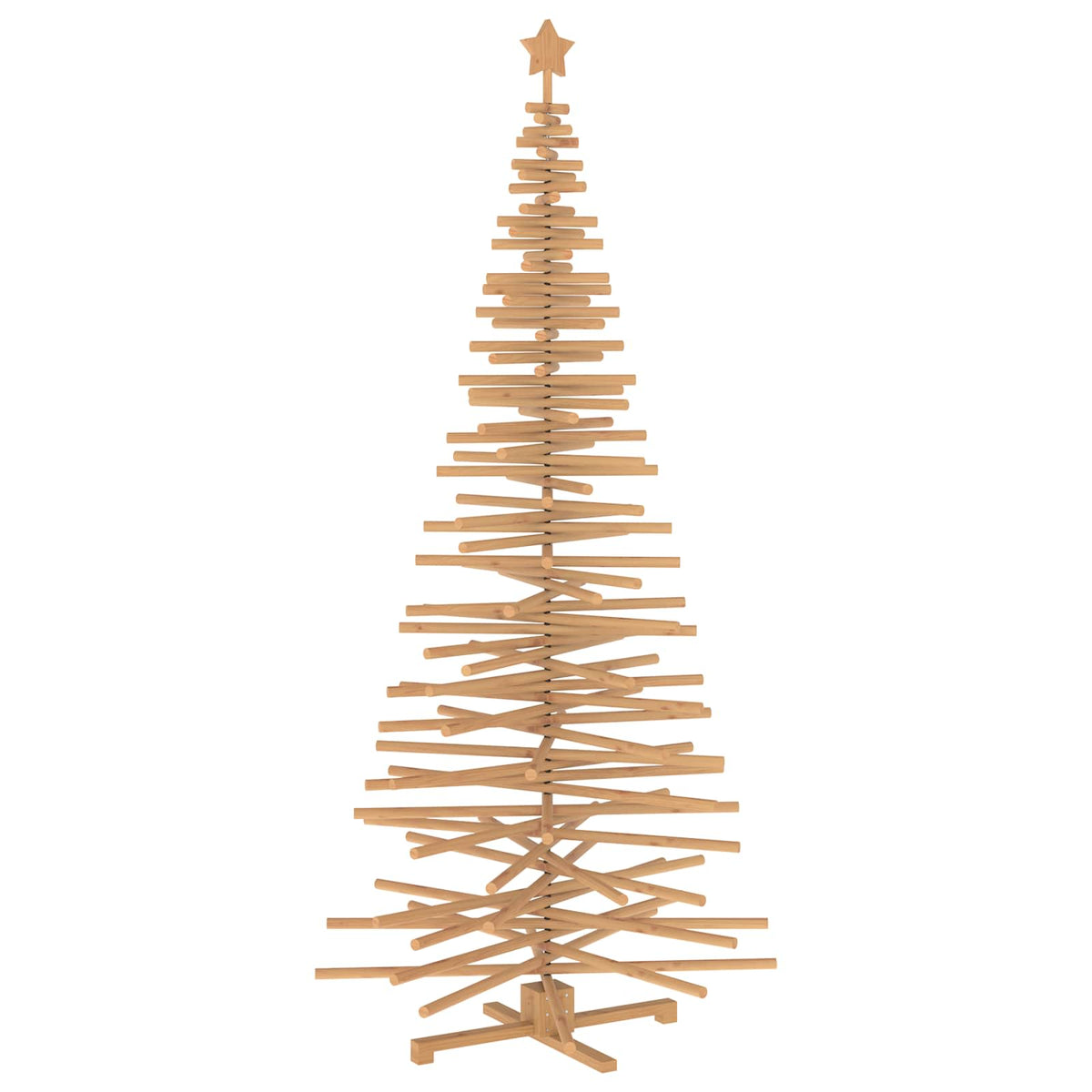 Houten kerstboom KOTKA 240 cm Massief grenenhout