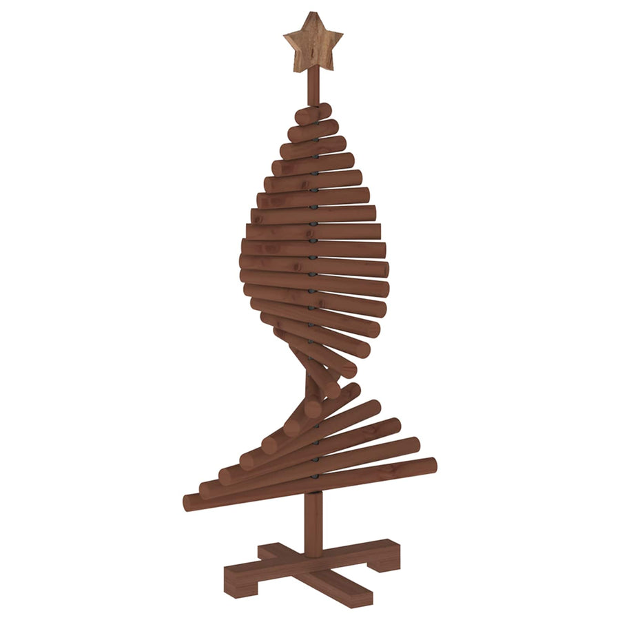 Houten kerstboom KOTKA 90 cm Massief grenenhout