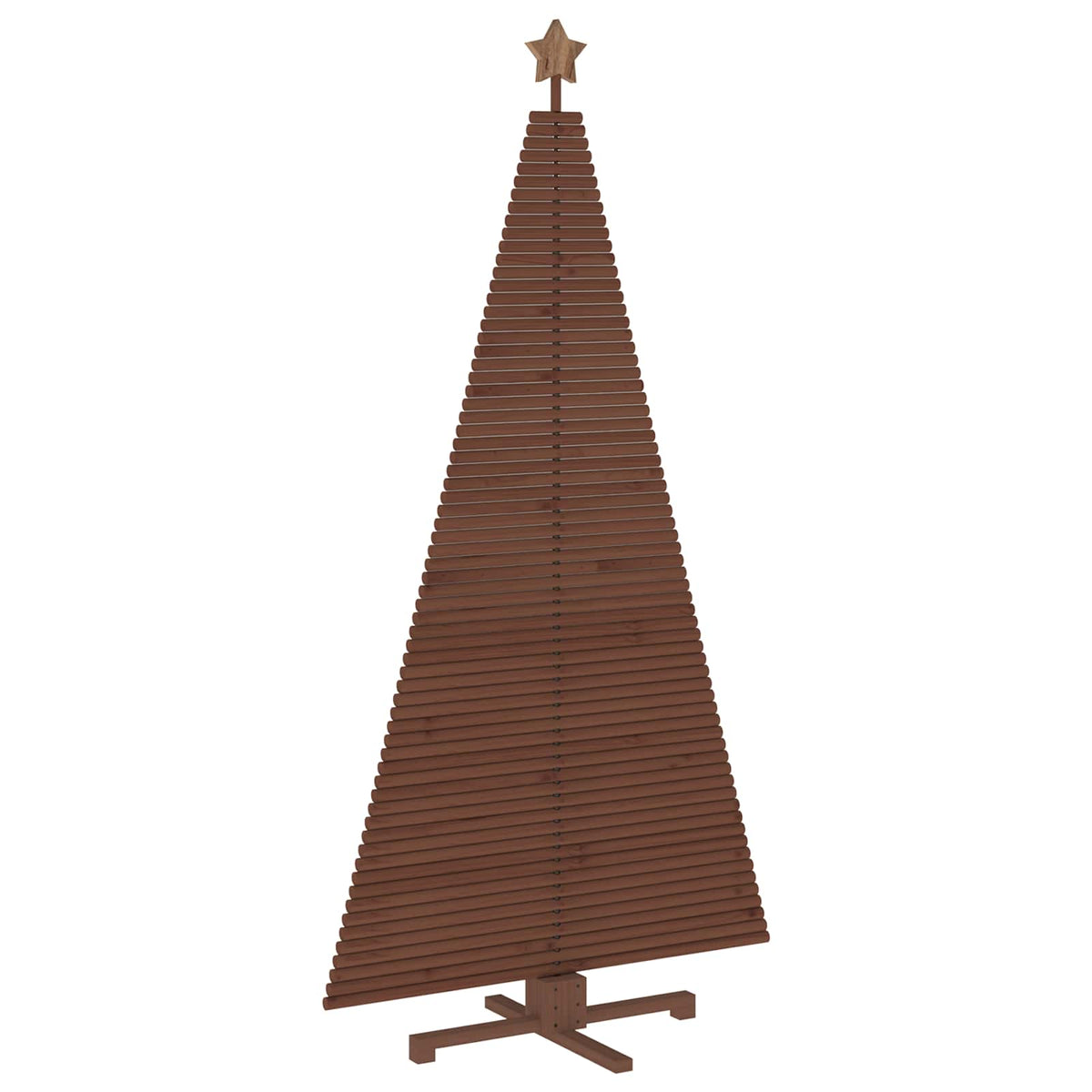Houten kerstboom KOTKA 210 cm Massief grenenhout