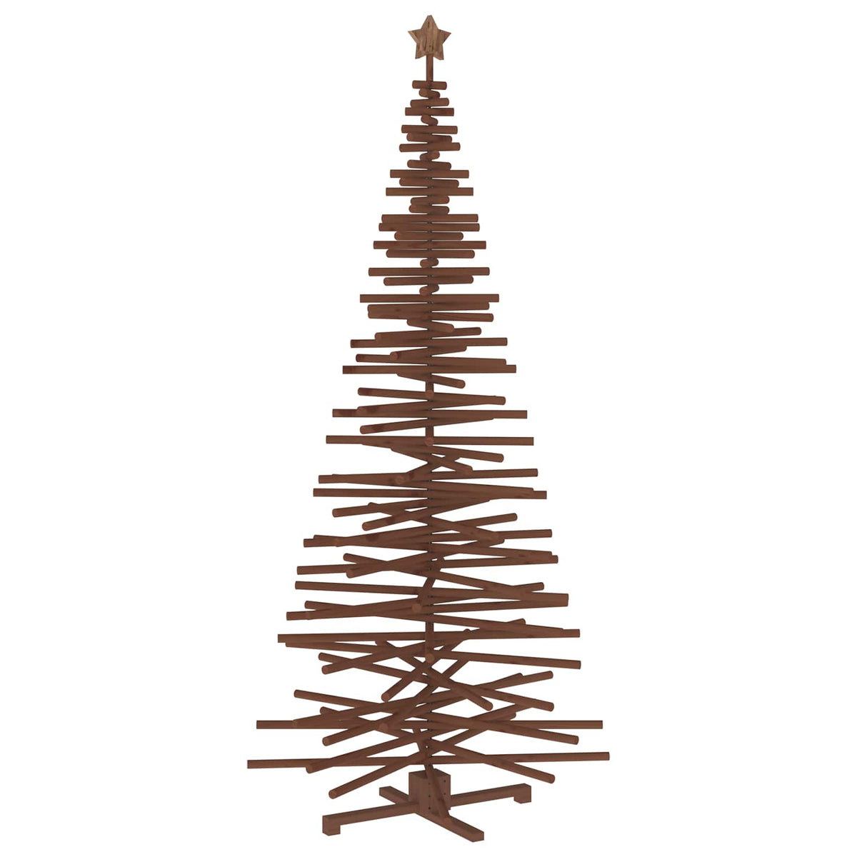 Houten kerstboom KOTKA 240 cm Massief grenenhout