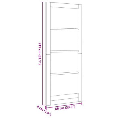 Binnendeur Wit 86 x 211 cm Multiplex