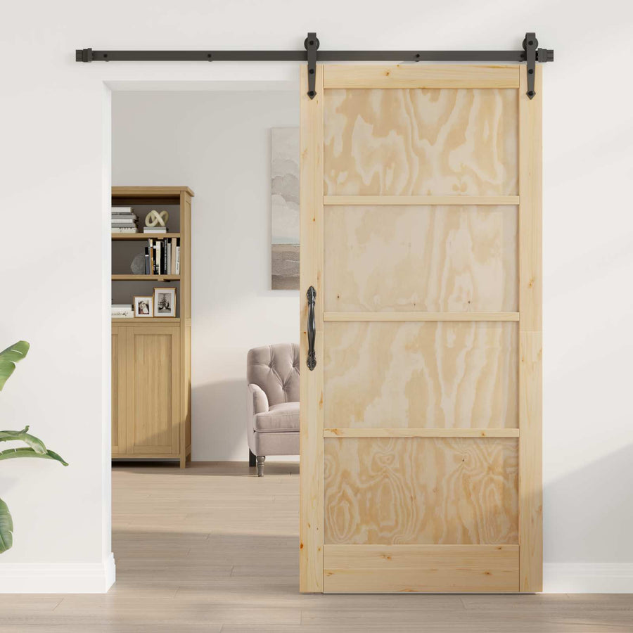 Binnendeur Naturel 93 x 202 cm Multiplex