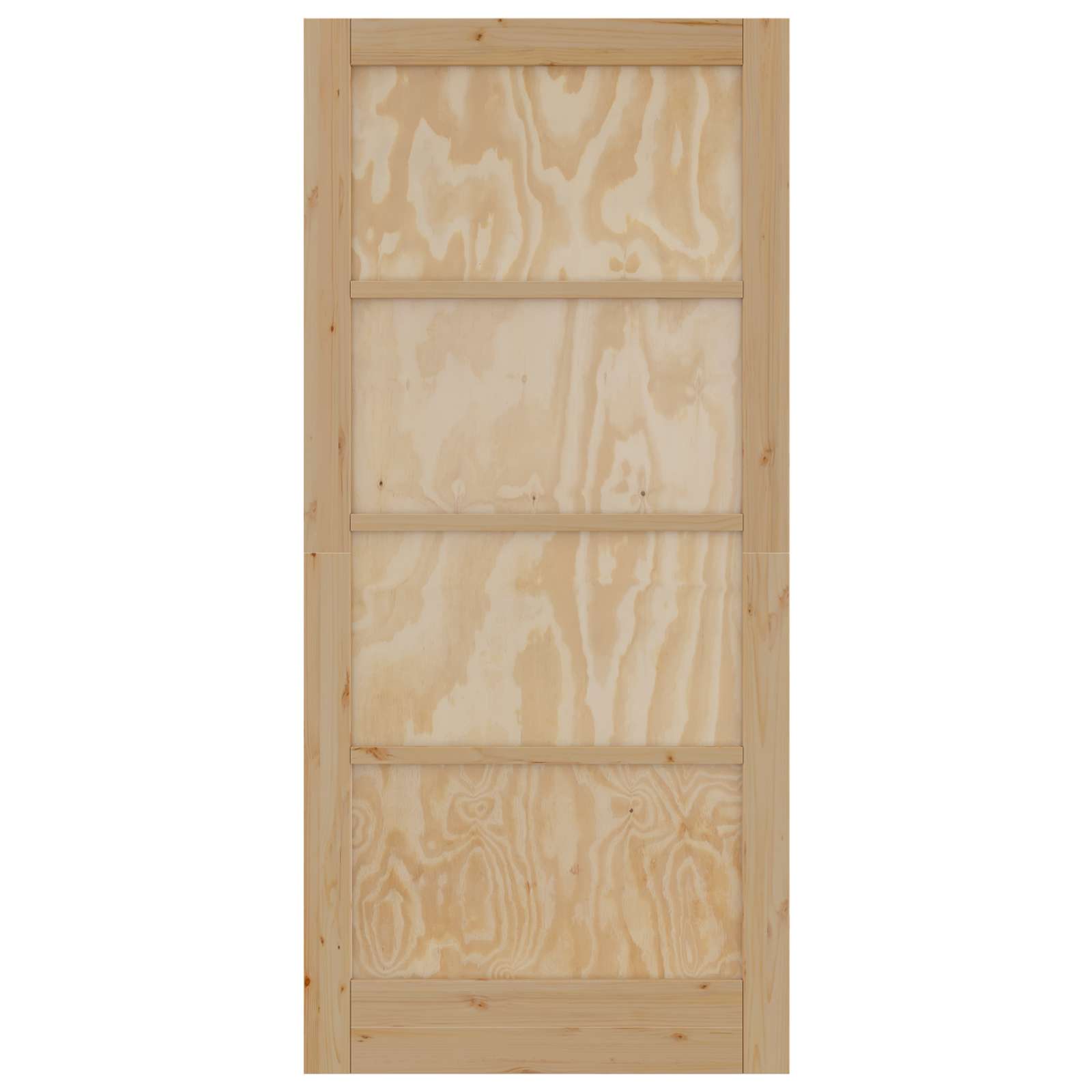Binnendeur Naturel 93 x 202 cm Multiplex