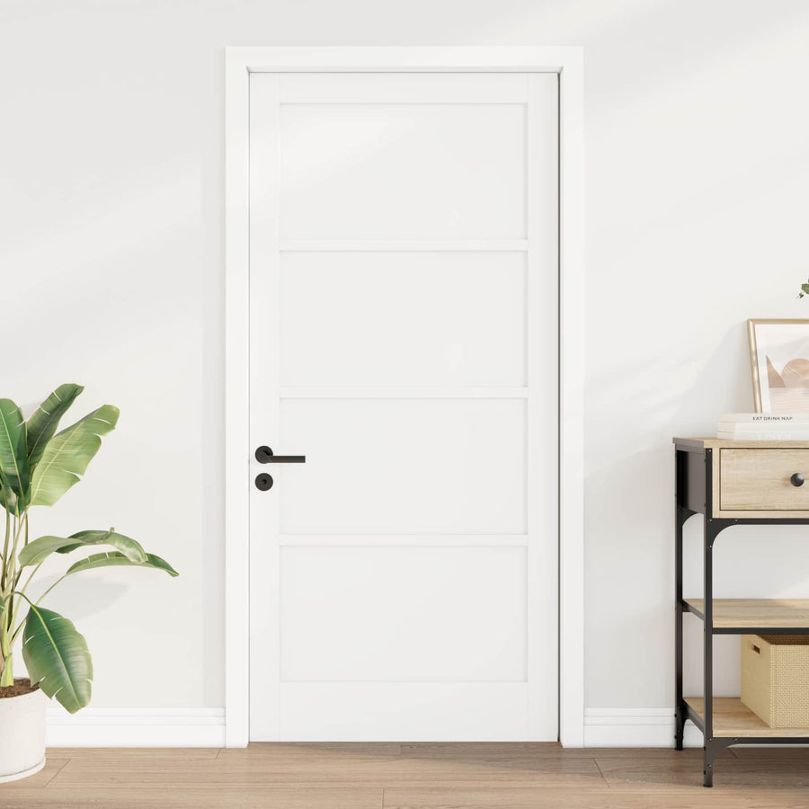 Binnendeur Wit 93 x 202 cm Multiplex