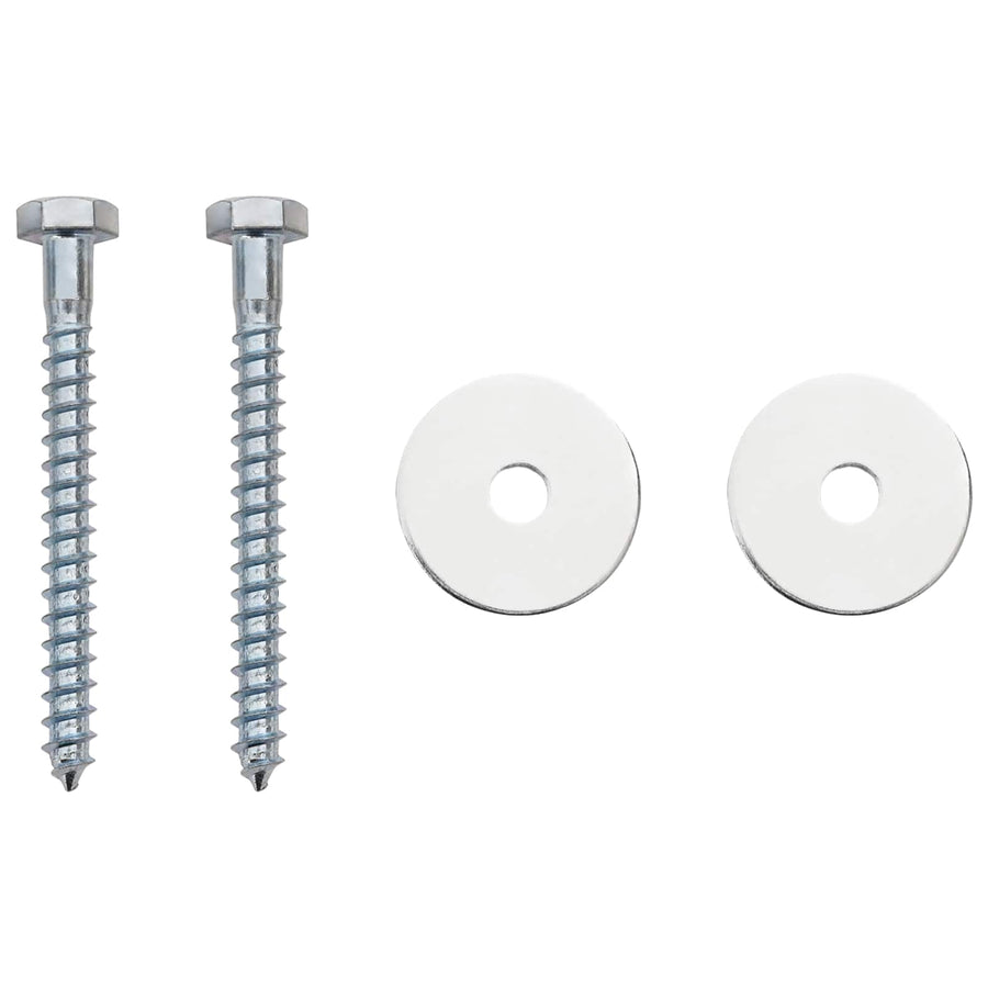 Aardeankers 2 pcs Zilverkleurig Ø10 x 30 cm