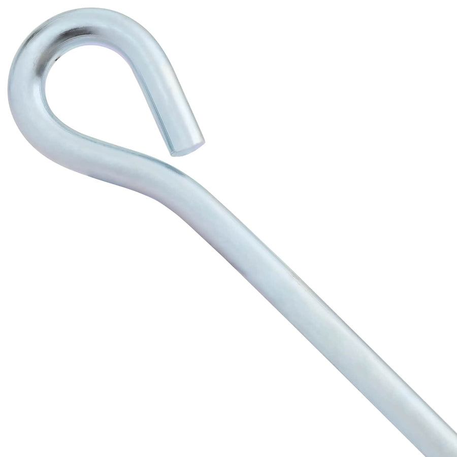 Aardeankers 4 pcs Zilverkleurig Ø10 x 40 cm