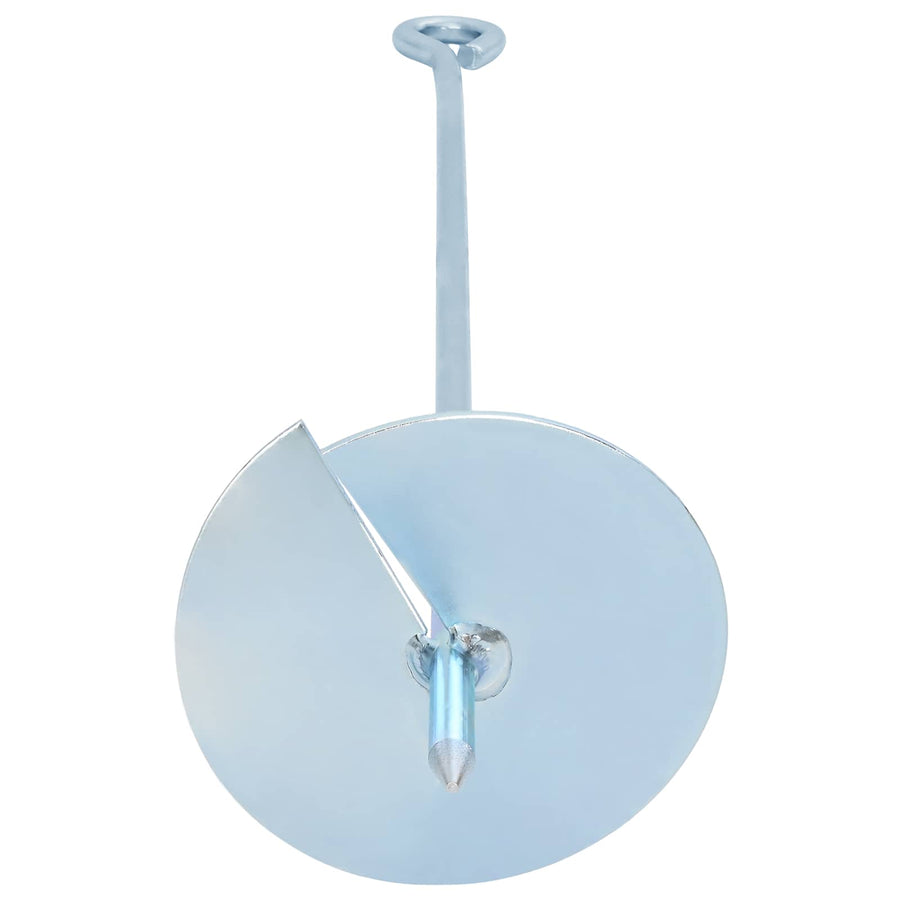 Aardeankers 2 pcs Zilverkleurig Ø10 x 60 cm