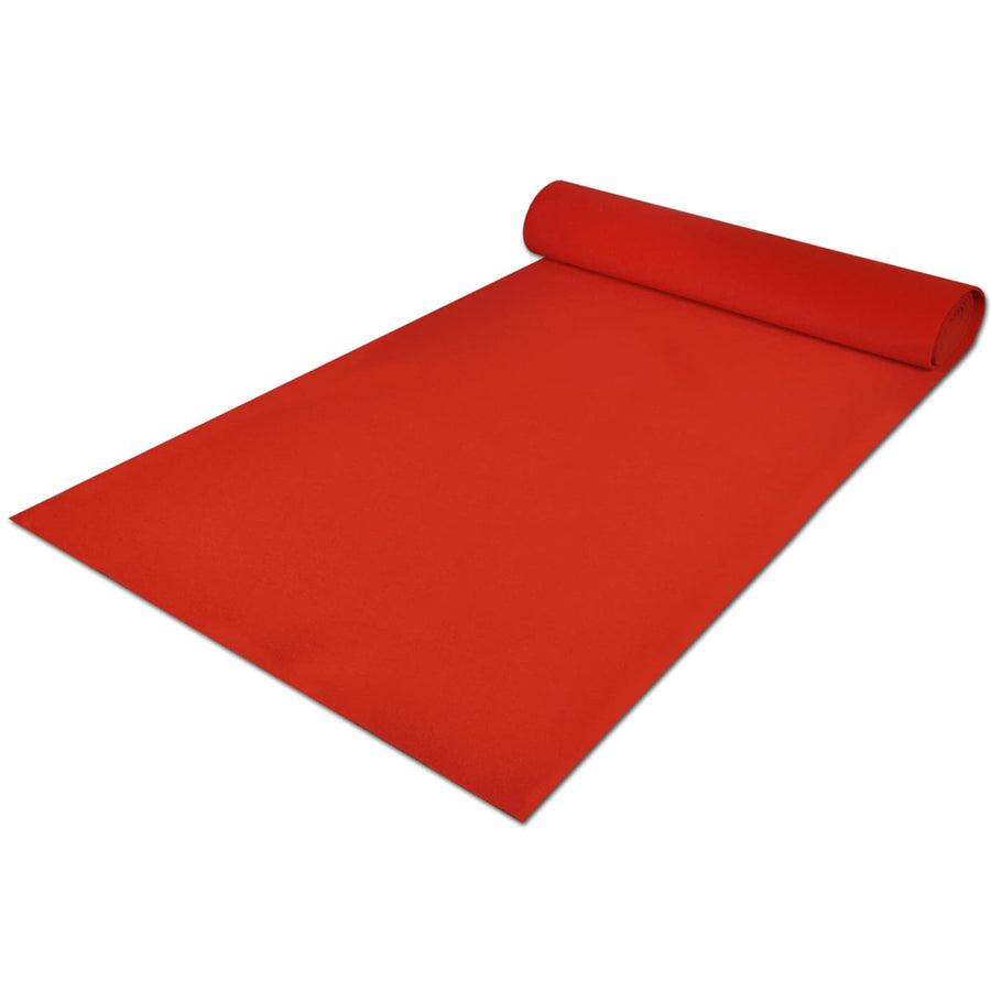 Tapijt Rood 1 x 5 m Polyester