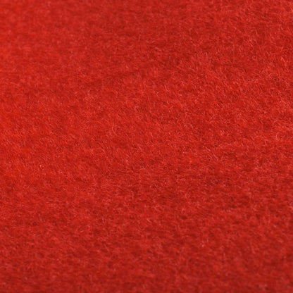Tapijt Rood 1 x 5 m Polyester