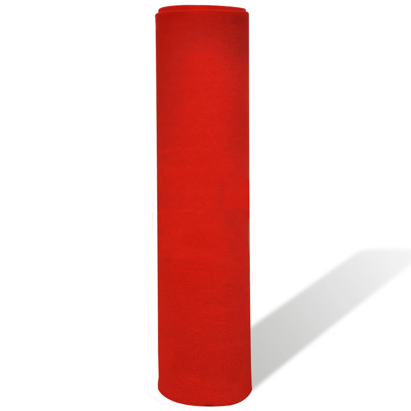 Tapijt Rood 1 x 10 m Polyester