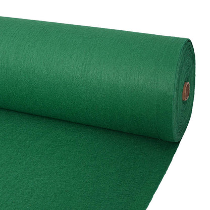 Tapijt Effen Groen 1 x 12 m Stof