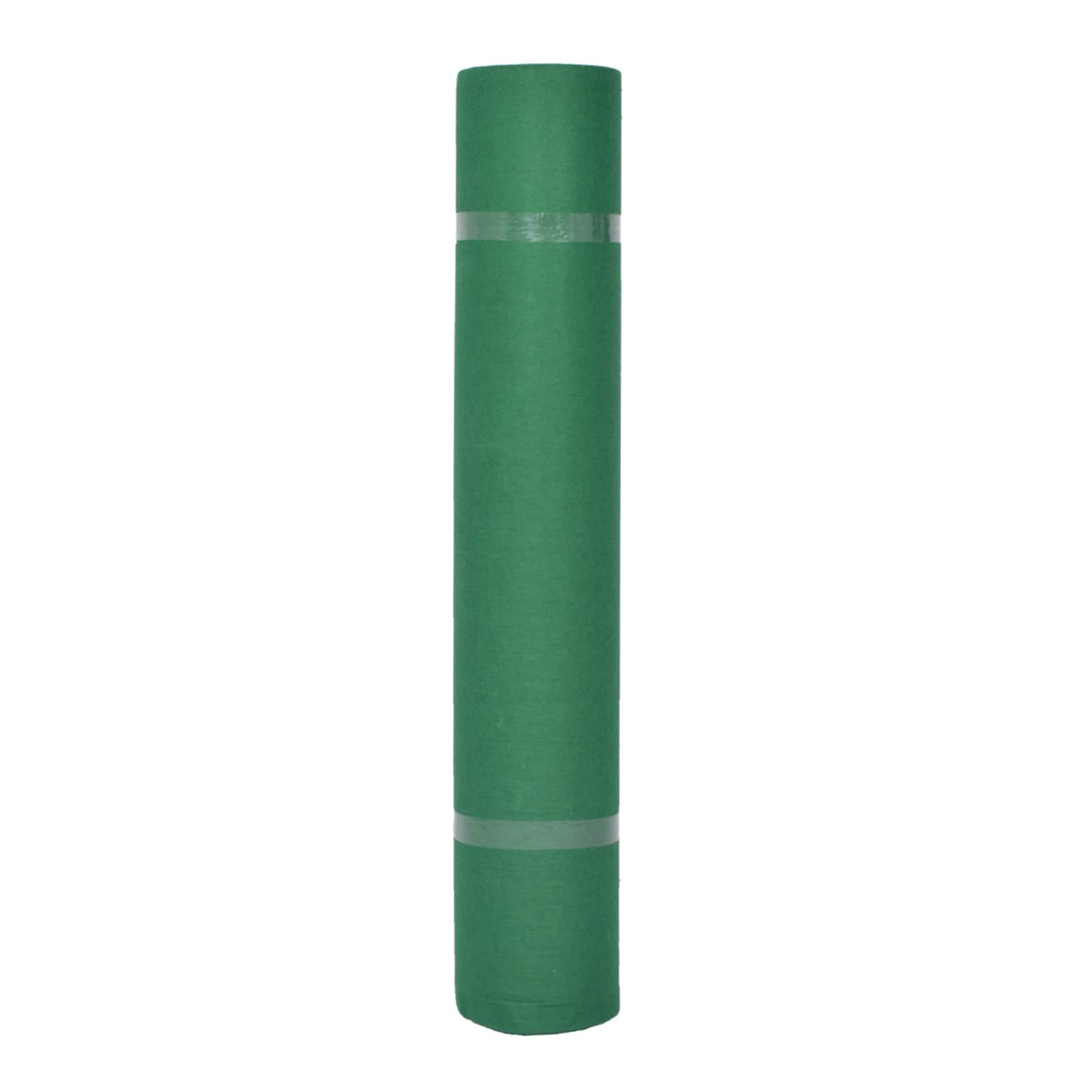 Tapijt Effen Groen 1 x 12 m Stof